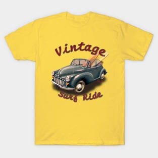 Vintage Surf Ride Classic Morris T-Shirt